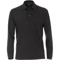 Casamoda Casa Moda - Herren Polo-Shirt Langarm (403478000), Größe:XXL, Farbe:Anthrazit (767)