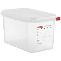 Multi Beholder lufttaet L26.5xB16.2xH15cm 1/4GN 4.3ltr polypropylen låg klar,1 stk