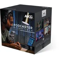 AKG Podcaster Essentials - Set bestehend aus 1 Lyra USB-Mikrofon und 1 K371 Kopfhörer, inkl.