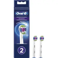 Oral-B 3D White Clean Maximiser Brush Heads, 2 Stück(e), Weiß, CleanMaximiser, , 10,9 g, 18 mm