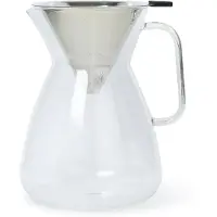 Luigi Bormioli Kaffeekanne mit Filtereinsatz 1L