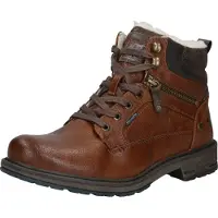 Mustang Herren Schnürschuhe, hohe Schuhe, Cognacfarben, Größe 46