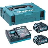 Makita Werkzeugakkus mit Schnellladegerät 191J81-6 Li-Ion 2.5 Ah