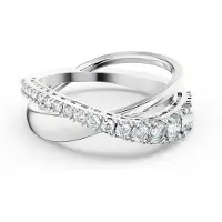Swarovski Rows Ring mit Kristall