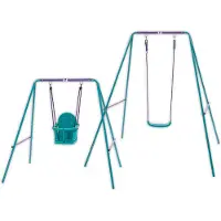 Plum 2-in-1 Metall-Schaukel-Set