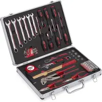 Kreator Krt951001 Toolbox 52 Units Silber