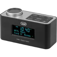 Trevi RC 80D6 DAB, Tragbar, Analog & Digital, DAB, DAB+, FM, 1-Weg, LED, 3,5 mm