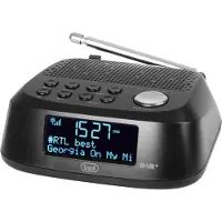Trevi RC 80D4 DAB, Uhr, Digital, DAB, DAB+, FM, 87,5 - 108 MHz, 174.928 - 239.2 MHz, 1 W