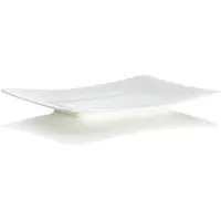 Villeroy & Boch Speiseteller "Sushi-Teller Modern Grace 24 x 14 cm weiß", weiß, L:24cm, Speiseteller, Speiseteller