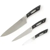 Scanpan Messerset Classic 3-teilig - Kochmesser, Officemesser & Schälmesser