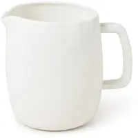 Serax Milchkanne Passe-Partout Glassware by Vincent Van D White Glazed 1,5 L