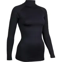 Avento Unterhemd Base Layer LS Schwarz/Silber Damen-Größe 38
