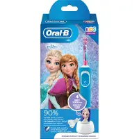 Oral-B 80351764 - Gefrorene 2 elektrische Zahnbürste - Rundbürste - Ultraweiche Borsten - Geeignet für Kinder ab 3 Jahren