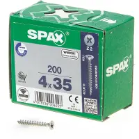 Spax Senkmultikopf Kreuzschlitz Z2 Vollgewinde Wirox