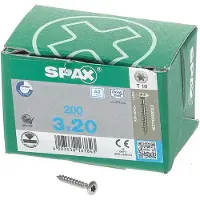 Spax A2 Linsensenkkopf Bremsrippen T-Star Plus T10 Vollgewinde