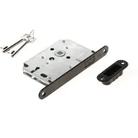 Intersteel Schlosskasten Tastatur Domus Magnet schwarz abgerundet