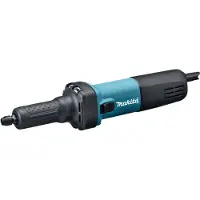 Makita GD0601, Schwarz, Cyan, 25000 RPM, 2,5 m/s², AC, 250 W, 82 mm