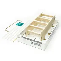 Roto Columbus Bodentreppe Cadet 3 Norm - 130 x 70 x 19 cm