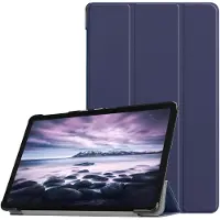 IMoshion Trifold Klapphülle für das Samsung Galaxy Tab A 10.5 (2018) - Dunkelblau