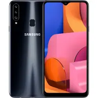 Samsung Galaxy A20s SM-A207F, 16,5 cm (6.5"), 720 x 1560 Pixel, 3 GB, 32 GB, 13 MP, Schwarz