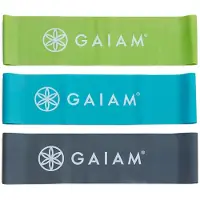 Gaiam WIDERSTANDSBÄNDER RESTORE LOOP BAND KIT 3-PACK