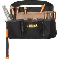 Toolpack Classic Nagel- und Werkzeugschürze, verstellbarer Trageriemen