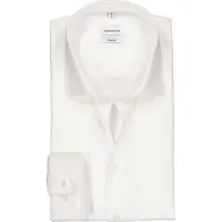 Seidensticker Businesshemd "Schwarze Rose", Herren, Gr. XXL (45), normale Ärmellängen, weiß, 100% Baumwolle, unifarben, comfort fit, 2-Knopf-Manschette, Hemden Businesshemd, Comfort 1/1 Kentkragen Uni