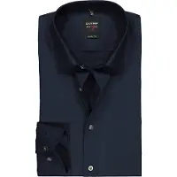 Olymp Level Five Hemd Body Fit Dunkelblau