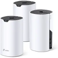 TP-LINK Mesh-WLAN Netzwerk (AC1200), 3er Pack, Weiß, Intern, Mesh-System, Leistung, 370 m², Dual-Band (2,4 GHz/5 GHz)