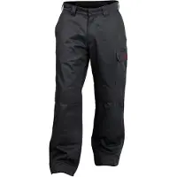 Dassy Arizona brandverzörgernde Bundhose mit Kniepolstertaschen - schwarz - 60