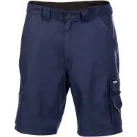 Dassy Arbeitsshorts BARI - Kurze Handwerkerhose - Mischgewebe - Dreifachnähte dunkelblau 58
