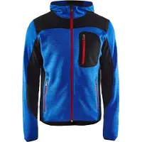 Blakläder Kapuzenjacke Strick Softshell