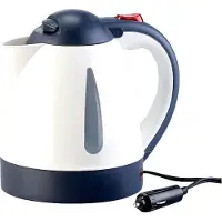 Lescars Lkw- und Wohnmobil-Wasserkocher für 24-V-Anschluss, 240 Watt, 800 ml