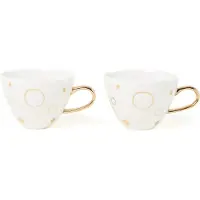 Urban Nature Culture Tee- und Kaffeebecher Good Morning Special Edition Gold 350 ml (2-teilig)