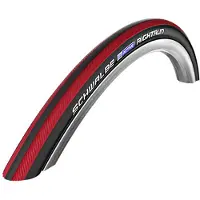Schwalbe Rightrun Active Drahtreifen 24x1.00" für Rollstuhl schwarz/rot 25-540 | 24x1,00" 2023 Pannensichere Fahrradreifen