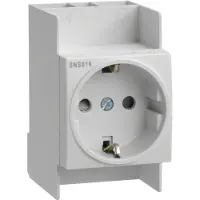 Hager -Komponente für din-Rail Wandsteckdose Modular (Europäische Steckdose) - SNS016