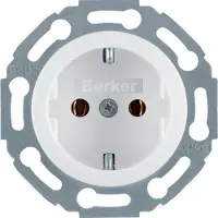 Berker Hager 474520 - Typ F - Weiß - Duroplast - Kunststoff - 250 V - 16 A - 50 - 60