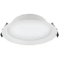 Ledvance DL ALU DN 200 25 W 3000 K IP44 WT, 1 Glühbirne(n), 3000 K, 2250 lm, IP44, Weiß