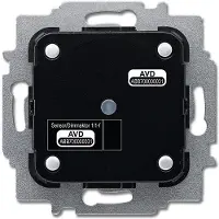 ABB 6212/1.1, Schwarz, Silber, 80 W, 230 V, 71 mm, 45 mm, 71 mm