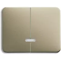 Busch-Jaeger alpha exclusive Dimmer-Abde. 6545-260 für Memory-Serien palladium