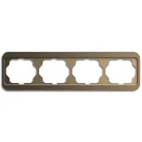Busch-Jaeger 1724-21, Bronze, Metall, Schraubenlos, , Alpha Nea, 294 mm