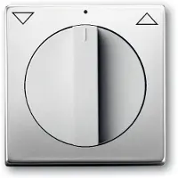 Busch-Jaeger 1740-866, Silber, Edelstahl, , 2712 U, 2713 U, 2722 U, 2723 U, 63 mm, 63 mm