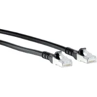 BTR NETCOM Cat6A, 10m, 10 m, Cat6a, RJ-45, RJ-45, Schwarz