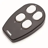Honeywell PEHA Easyclick D 450 FU-HS4 Universalfernbedienung - für Home Control, Garagentür - BatterySchwarz