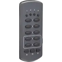 Niko 05-312 Handsender mit 4 Kanälen und 13 Bedientasten 05312