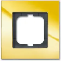Busch-Jaeger 1721-823-101 Abdeckrahmen 1-fach gold - carat 2CKA001754A4356 1721823101