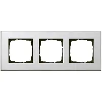 Gira Abdeckrahmen 3f Esprit Chrom 021310