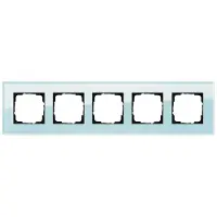 Gira Esprit Glas, Blau, Schraubenlos, 95 mm, 380,2 mm, 9,85 mm, 55 x 55 mm