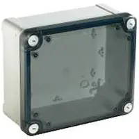 Schneider Electric NSYTBS292412T PanelSeT TBS - ABS-Gehäuse mit durchs. Abdeckung H20, H291xB241xT128mm, Schutzart IP66, IK07, RAL 7035