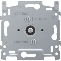 Niko 170-04800 Sockel für zweipoligen Timer, einstellbar bis 15 min, 16 A/250 Vac, Sc 17004800